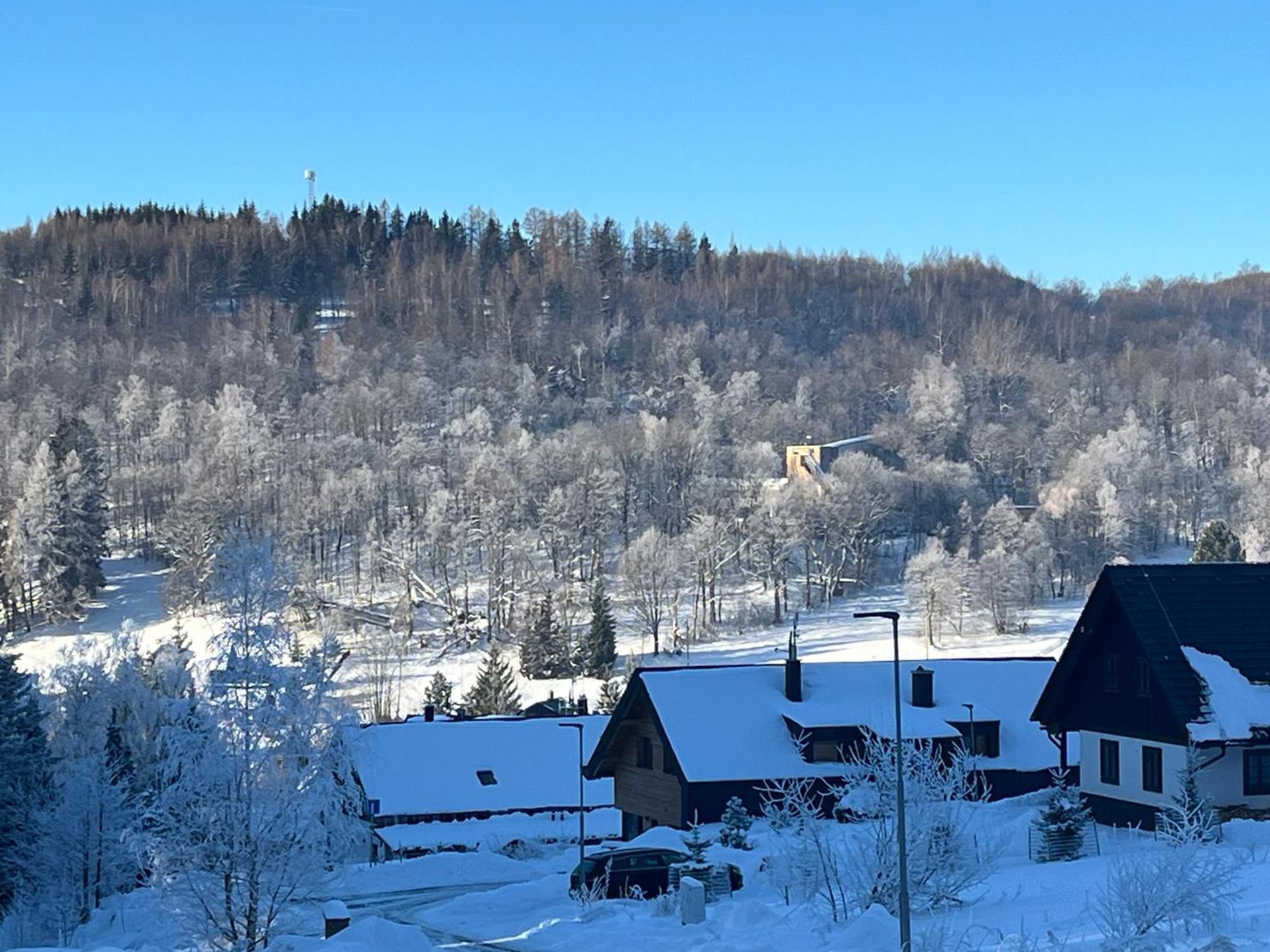 Apartman Hruska Černý Důl Exteriér fotografie