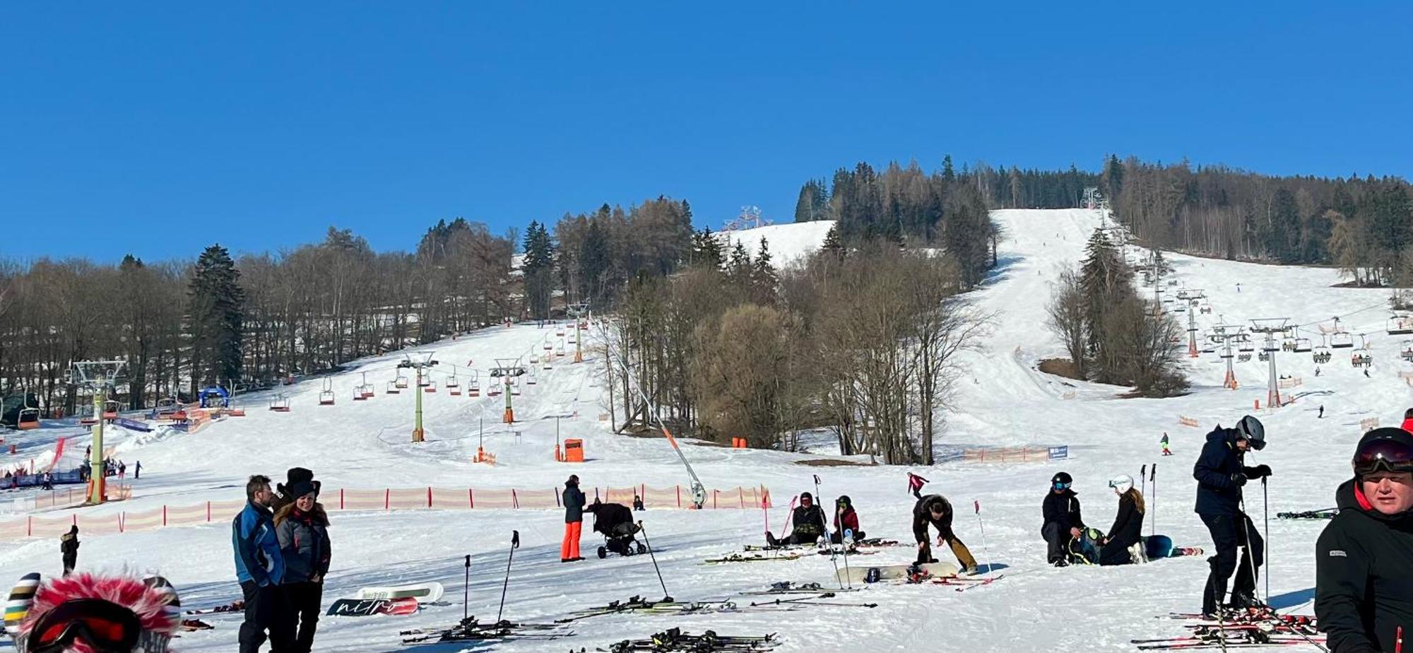 Apartman Hruska Černý Důl Exteriér fotografie